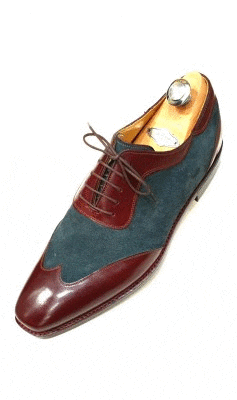 Bicolor oxford model by Rozsnyai shoes 272-10 (1)
